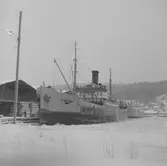 Fartyget Ivar vid kaj