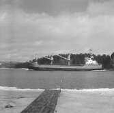 Fartyget Eemsborg vid Sandöbron

