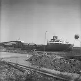 Fartyget Ledarö vid kaj
