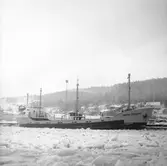 Fartyget Martha Ahrens vid kaj