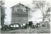 Västerås, Ängsgärdet.
Brandkåren. Eldsvåda i Myggbo. 1928.