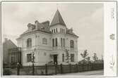 Kabinettsfotografi - byggnad, Uppsala 1905