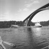 Fartyget Bottenviken vid Sandöbron