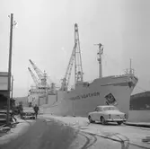 Fartyget Ingrid Gorthon vid kaj

