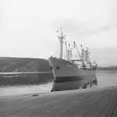 Fartyget Kirsten Wesch på Älven
