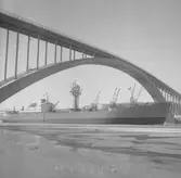 Fartyget Rio de Janeiro vid Sandöbron

