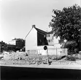 Rivning av Centralhotellet.