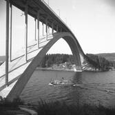 Fartyget Strömnäs vid Sandöbron

