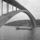 Fartyget Einigkeit vid Sandöbron