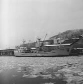 Fartyget Havpil vid kaj

