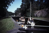 Båtar i slusskammare, 1992