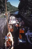 Båtar i slusskammare, 1992