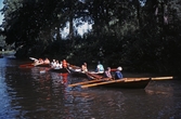 Kanalroddare på väg mot Gravudden, 1992