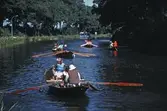 Kanalroddare på väg mot Gravudden, 1992