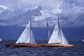 Tävlande segelbåtar, 1993