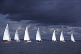 Tävlande segelbåtar, 1993