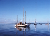 Segelbåtar i tävlingen Vinö Sil Race, 1988