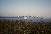 Inför starten i tävlingen Vinön Sail Race, 1988