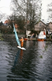 Vindsurfning i Svartån, 1981