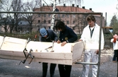 Båtbygge under Båtens dag, 1982