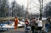 Besökare under båtens dag, 1982