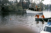 Livräddaruppvisning under båtens dag, 1982