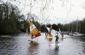 Windsurfing under båtens dag, 1982