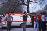 Ambulansdemonstration under Båtens dag, 1983