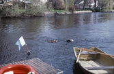 Dykaruppvisning under båtens dag, 1983