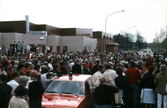 Demonstration av bilbrand, 1983