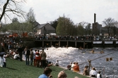 Forspaddling vid Slussen, 1983