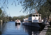 Passagerarbåtarna M/S Hjelmare kanal och M/F Hega, 1984