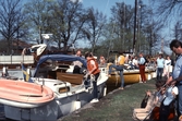 Slussning av båtar, 1984