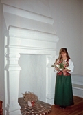 Guide Christel Storm på Örebro slott, 1993