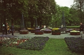 Sommarplantering i stadsparken, 2002