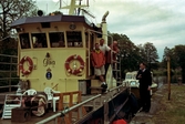 Sjöfartsverkets arbetsbåt Gina, 2002