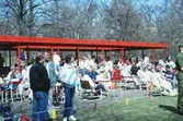 Uteserveringen i Stadsparken, 1985