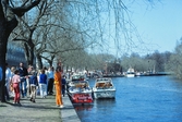 Besökare till båtens dag, 1985