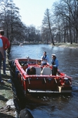 Räddningsbåt i Svartån, 1985