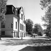 Fasad på Tempelriddarnas hus f.d. Verstegska huset.