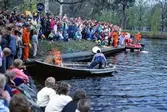 Demonstration av båtbrand, 1986