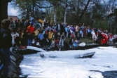Demonstration av båtbrand, 1986