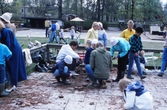 Täljning av barkbåtar, 1986