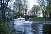 Motorbåt på Svartån, 1986