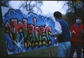 Graffitimålning, 1986