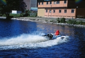 Racerbåt i Svartån, 1988