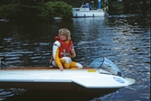 Racerbåtsuppvisning under båtens dag, 1989