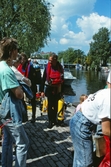 Dykaruppvisning under båtens dag, 1989
