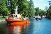 Båtarna M/F Hjelmaren och M/F Hega, 1989