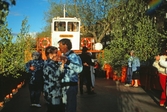 Dans ombord på färjan Valösund, 1991